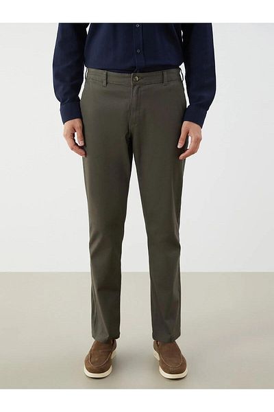 LC Waikiki Pantaloni chino bărbătești LCWAIKIKI Classic Standard Fit Gabardină (W5)
