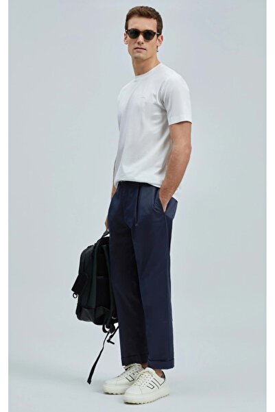 Lufian 111020262 Bran Ανδρικό T-Shirt Basic Ανδρικό T-Shirt ΛΕΥΚΟ