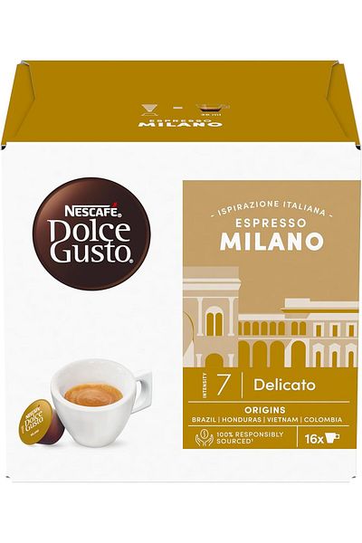 Nescafe NESCAFÉ DOLCE GUSTO MILANO ESSPRESSO 3*16 48 pods 3 boxes