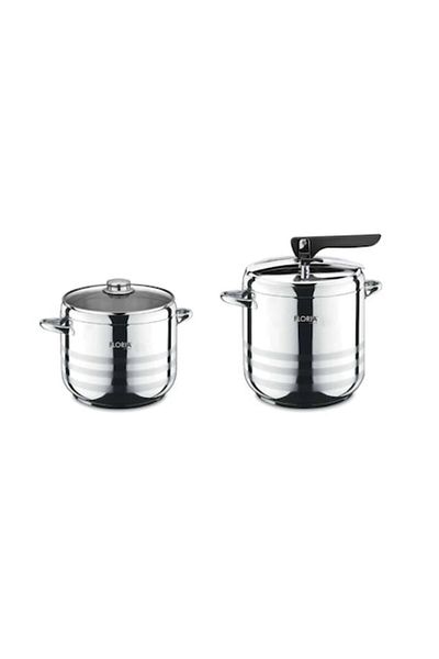 Floria Package Pressure Cooker CTO2022 stainless steel 5L, 7L