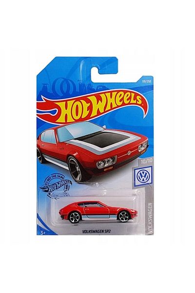 HOT WHEELS Masinuta metalica Hot Wheels Wolkswagen SP2, Editia Volkswagen 2019, Rosu, 1:64