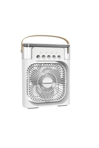 Tescomak Ventilator cu umidificator VAPAir Chilla, 5 setari de pulverizare, lumini LED cu 7 culori, culoare a