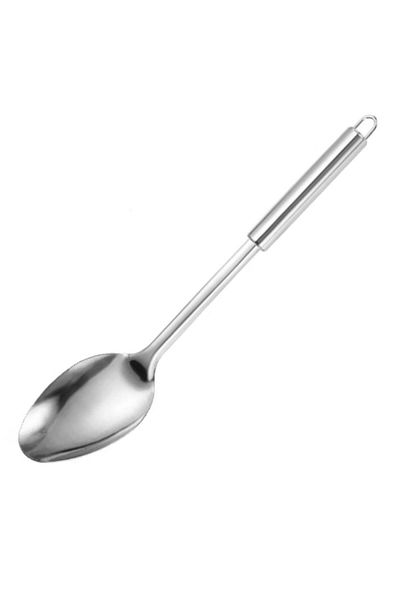 PUFO Lingură mare de bucătar din oțel inoxidabil pentru servire, 33 cm