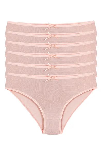 murays Star Women's 6-Pack Organic Bamboo Bikini Briefs