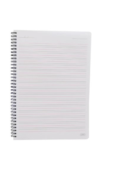 Roco A4 Notebook – 100 Sheets Double Ruled English Writing Pad