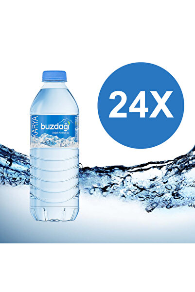 Buzdağı Doğal Mineralli Su 500 ML x 24 Adet