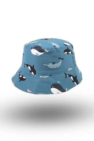 BASIC Palarie bucket hat copii marina