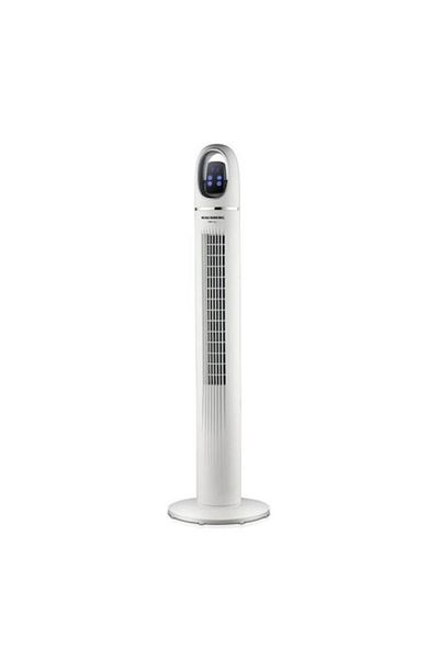 Hausberg Ventilator turn digital cu telecomandă, putere 55W, 45 inci, LED, temporizator, oscilație automată, 3 reglaje