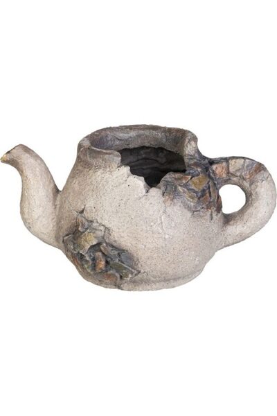 Magic Home Διακόσμηση κήπου, κεραμικό, βάτραχος με καρότσι, 31,5x20x34 εκ.