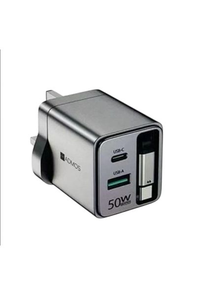 ADMOS 50W Travel Wall Charger