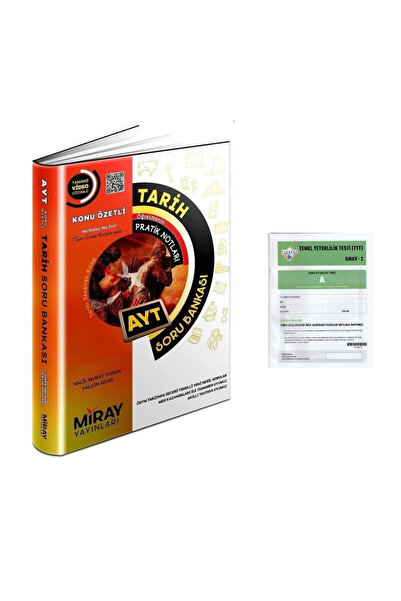 Miray Yayınları Miray Yayınları AYT Tarih Konu Özetli Soru Bankası + Tyt Deneme