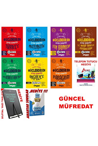 Ankara Yayıncılık 8.SINIF 2025-2026 MÜFREDAT LGS GÜÇLENDİREN SORU BANKASI TÜM...