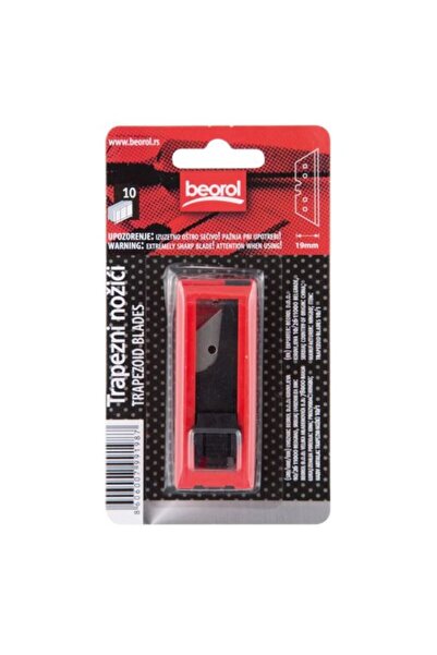 beorol Τραπεζοειδείς λεπίδες κοπής, 10 τεμάχια,