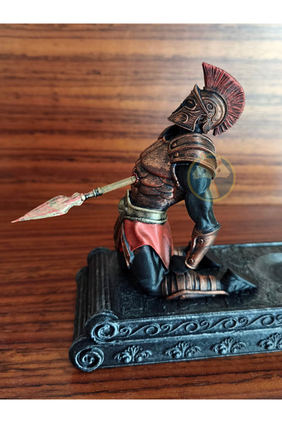 Tilki Atölye Yaralı Roma Askeri Tütsülük – El Boyama 3D Baskı Figür (13 cm | ...