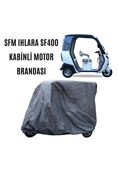MaxDurable SFM Ihlara SF400 3 Teker Kabinli Motor Brandası Su Geçirmez