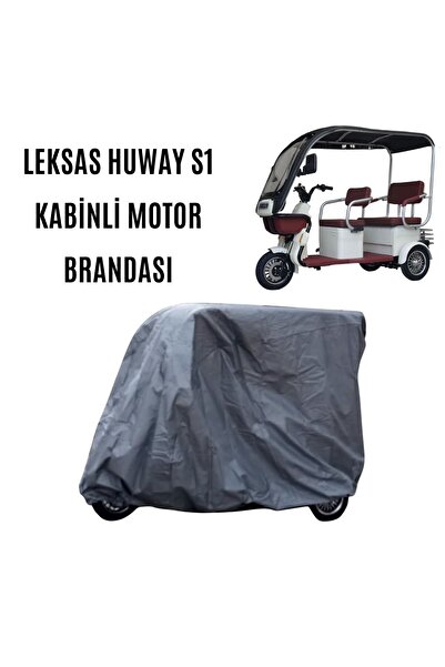 MaxDurable Leksas Huway S1 3 Tekerlekli Elektrikli Kabinli Motor Brandası