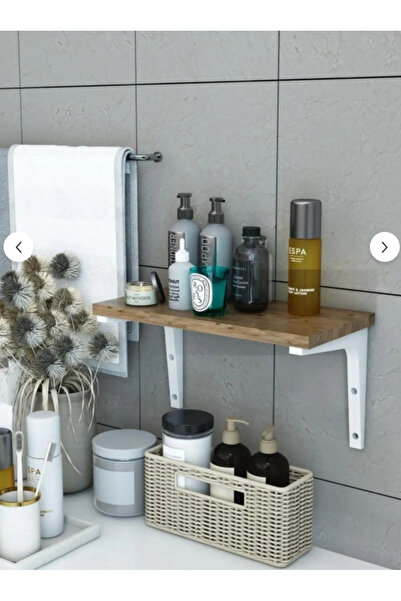SevenHouse Tekli Dekoratif Duvar Rafı, Kitaplık ve Organizer, Banyo, Mutfak, ...