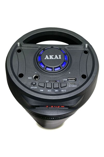 AKAI Active portable speaker ABTS-530BT, 5W, Bluetooth, USB, microSD card slot, Microphone Input, Sp