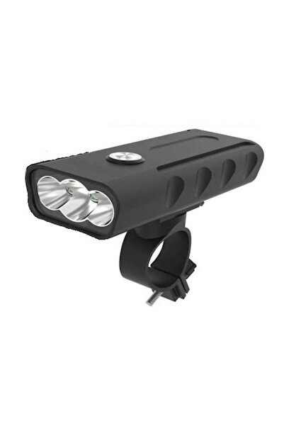 Carsons Far profesional cu 3 LED-uri, reincarcabil USB, aliaj aluminiu, 3 mod...