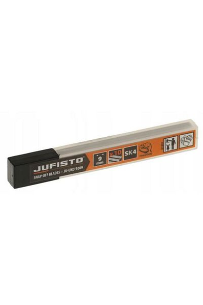 jufisto Cutter blades, 9 mm, 10 pcs,