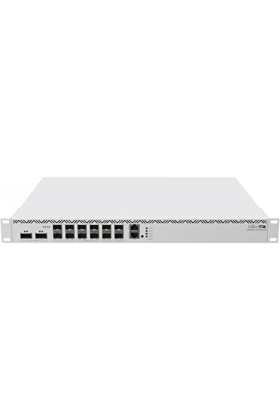 MIKROTIK Router, MikroTik, CCR2216-1G-12XS-2XQ, 16GB RAM, 12x SPF28, 2x QSFP28, Alb