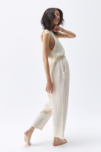 Turuncu Karma Ikikiz Crinkle Slouchy Pants