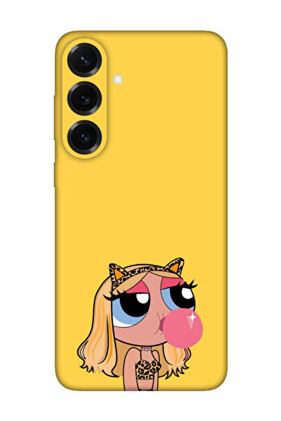 frondcase حافظة هاتف سامسونج S25 بلس باورباف جيرلز باللون الأصفر