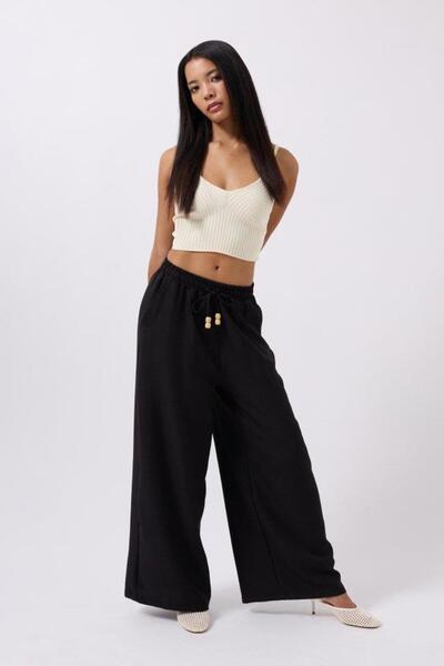modamtn Accessory Detail Linen Trousers
