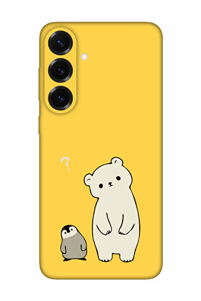 frondcase حافظة هاتف سامسونج S25 بلس البطريق والدب البني