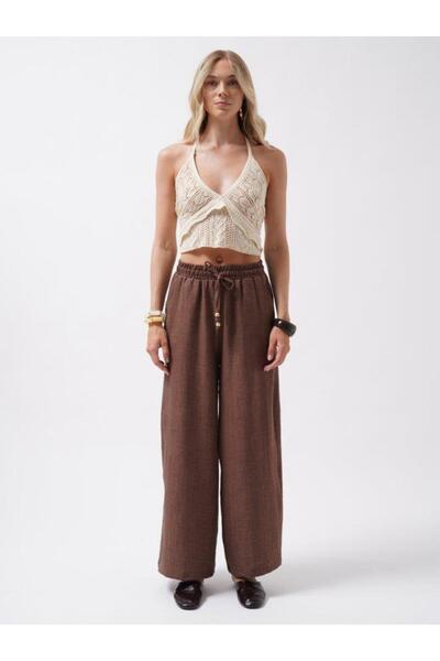 modamtn Accessory Detail Linen Trousers