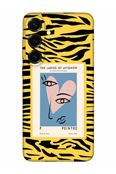 frondcase حافظة هاتف سامسونج S25 بلس زيبرا بيكاسو باللون الأصفر