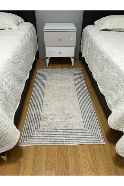 HTC HALI , Dijital Baskı Yıkanabilir Kaymaz Deri Taban Leke Tutmaz Halı