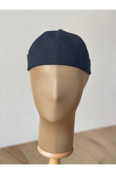 Rupen Kraft 100% Cotton Cap Adjustable Docker Hat Lined Summer Skullcap Hat Retro Hat Skullcap Hat