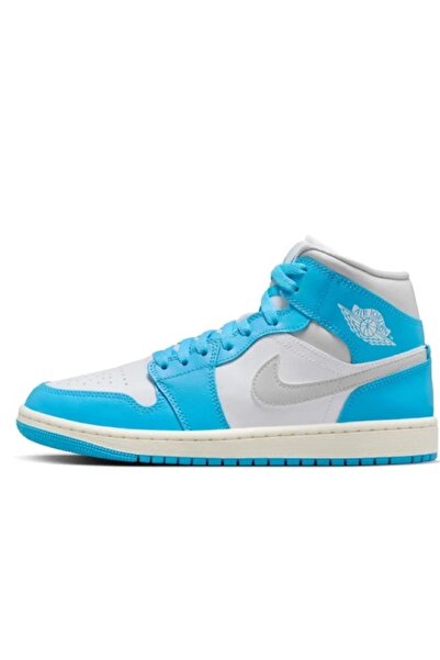 Nike BQ6472-400 WMNS AIR ORDAN 1 MID UNISEX AYAKKABI