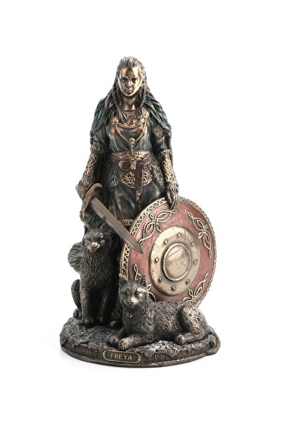 maketistan Veronese İskandinav Aşk, Savaş ve Bereket Tanrıçası Freya Figürü, ...