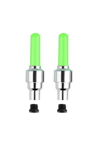 vivo Set de lumini LED pentru bicicletă, mașină, motocicletă, culoare verde -