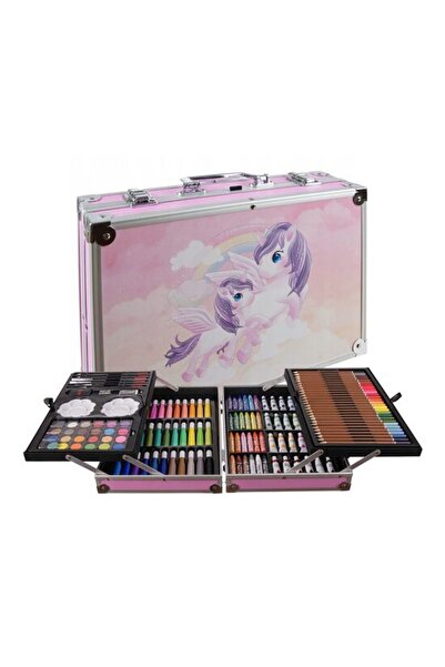 Evelise Σετ ζωγραφικής και σχεδίου, Maaleo, μεταλλικό και ξύλινο κιτ με μονόκ...