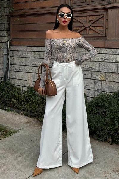 modamtn Wide Leg Palazzo Trousers 0080