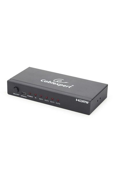 Cablexpert Splitter Video DSP-4PH4-02, HDMI to 4 Monitors