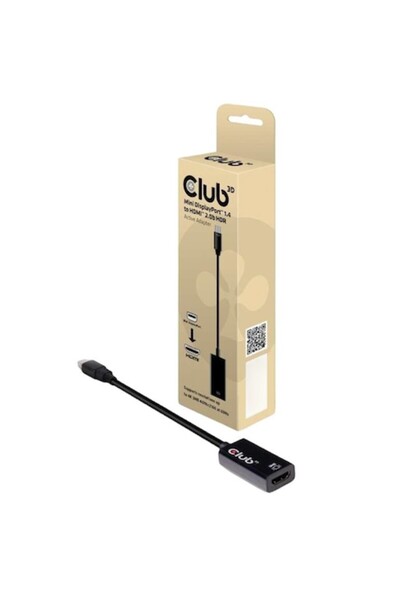 Club 3D Adaptor Club3D Mini DisplayPort 1.4 la HDMI 2.0b CAC-1180