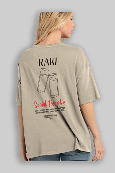 Ankhises Μπλουζάκια με στάμνα Cocktail Oversize Ανδρικά Γυναικεία 100% βαμβακερό μπλουζάκι με λαιμόκοψη