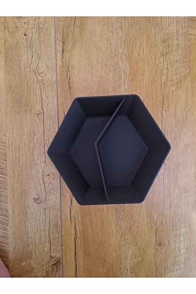 GÜÇLÜKOL Double Compartment Snack Bowl | Practical Shell Nut Plate | Stylish Presentation Container