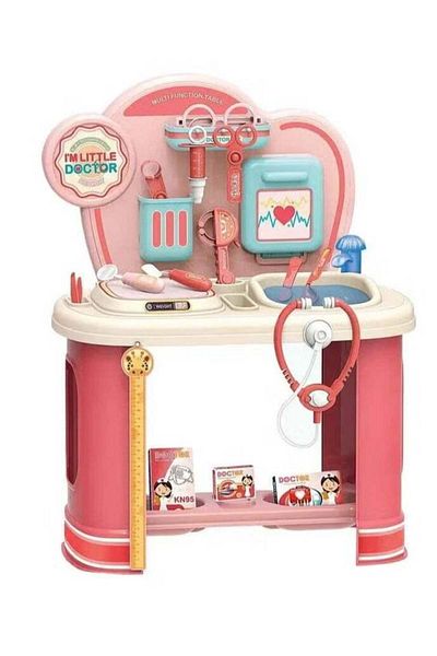 Toybox مجموعة أدوات الطبيب التفاعلية للأطفال مع أدوات طبية تعليمية