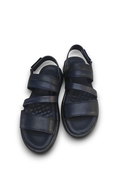 Growish Gr0350 Genuine Leather Non-Slip Sole Buckle Soft Strap Men's Sandals