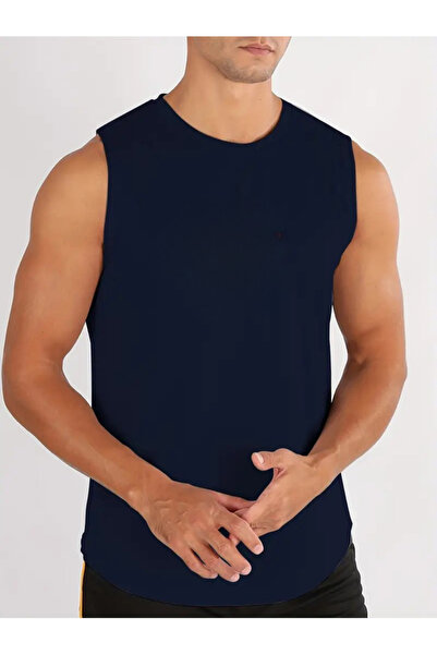 RUTBİL SPORTS SPOR KUMAŞ SIFIR KOL BİSİKLET YAKA TANK TOP ATLET-FİTNESS ATLET...
