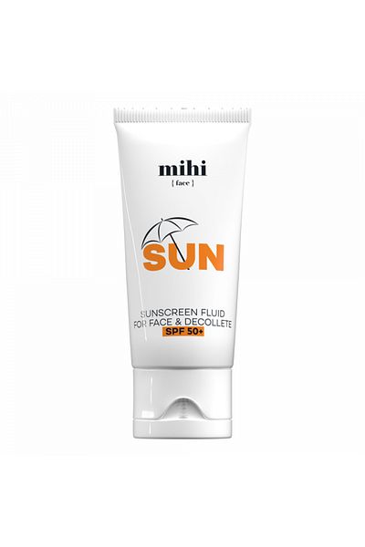 OEM SUN. Fluid de protectie solara pentru fata si decolteu SPF 50+