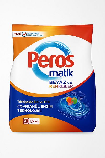 Peros Peros Automatic Washing Powder - White Color 1.5 kg