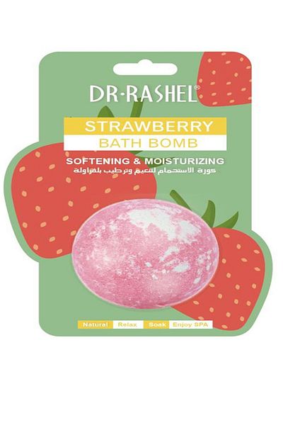RASHEL Strawberry Softening and Moisturizing Bath Ball