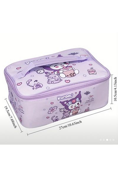 So Iconic Cutie de prânz termoizolată Sanrio Cinnamoroll / Geantă de culoare albastră / Geantă de prânz