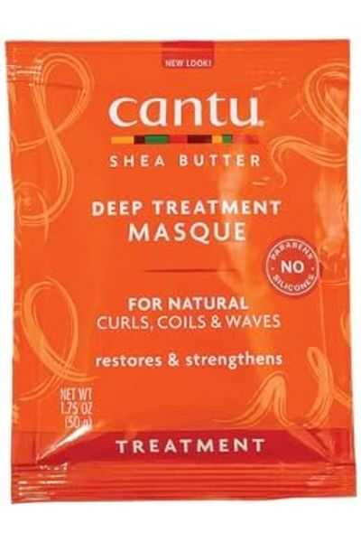 Cantu قناع الشعر بزبدة الشيا للعناية العميقة، 1.75 أونصة (50 جرامًا)
